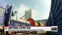 China bans export of more dual-use goods to N. Korea