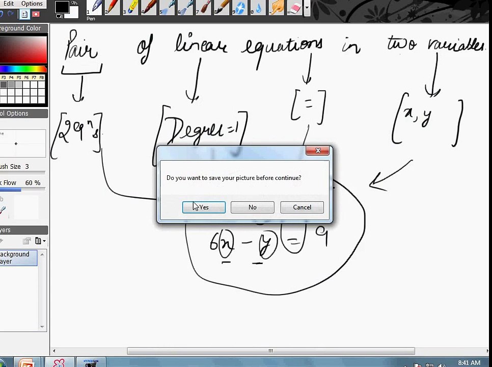 Introduction to pair of linear equations in two variables (1)