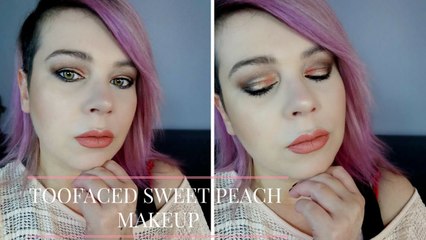 TOO FACED SWEET PEACH PALETTE Makeup Tutorial