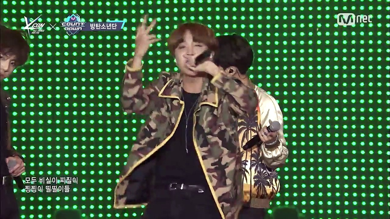 [KCON 2016 France×M COUNTDOWN] BTS-What am I to you (INTRO) DOPE