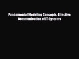 PDF Fundamental Modeling Concepts: Effective Communication of IT Systems Free Books