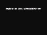 [Online PDF] Meyler's Side Effects of Herbal Medicines  Full EBook