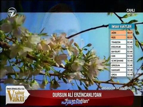 Faran dağlarında açan SEVGİLİ Dursun Ali Erzincanlı Ramazan 2016