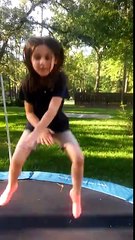 How to do cool tricks on trampoline
