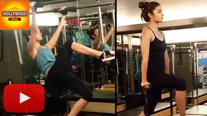 Alia Bhatt's BREATHTAKING Gym Workout | Bollywood Asia