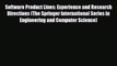 Read Software Product Lines: Experience and Research Directions (The Springer International