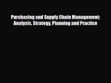 Download Purchasing and Supply Chain Management: Analysis Strategy Planning and Practice Ebook