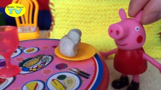 Peppa Pig finger family Toys Play Doh Game Play new fun episode in english compilation