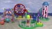 Peppa Pig Play Doh Ice Cream English Episode with Pepa Beach Funfair Holiday Set Toys & George
