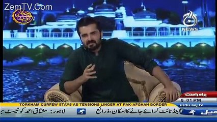 Hamza Ali Abbasi's blasting reply to those who criticize him on Ahmadiyya issue