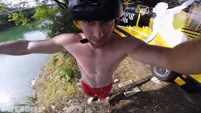 Epic Rope Swing Acrobatic Dunks by Dunking Devils ¦ People Are Awesome