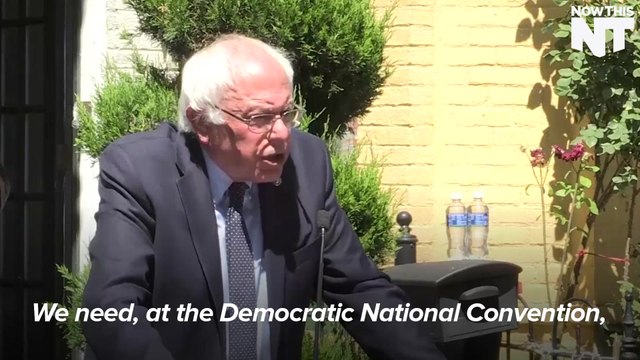 Bernie Sanders Outlines His Demands For The Democrats