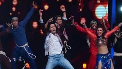 Varun Dhawan Promotes Dishoom On Sa Re Ga Ma Pa