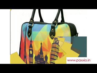 Handbags add crunch to your personality. Now get it @ paxxio