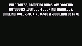 [PDF] WILDERNESS CAMPFIRE AND SLOW COOKING OUTDOORS ((OUTDOOR COOKING: BARBECUE GRILLING COLD-SMOKING