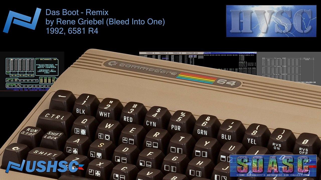 Das Boot - Remix - Rene Griebel (Bleed Into One) - (1992) - C64 chiptune