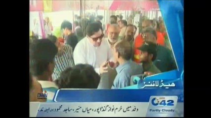 Minister Food, Bilal Yasin visiting Model Town Ramzan Bazar, Lahore(12-06-16, 06.05AM)