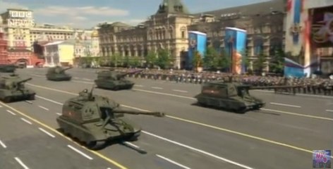 Russia holds V-DAY Parade at Moscow's Red Square to Commemorate the WWII Victory