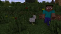 Minecraft Animation - Steve Fighting Against Zombies