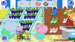 Peppa Pig en Francais | Peppa Pig Boutique Bébé | Peppa Pig dans le supermarché | ChuChu GamesTV