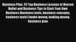 [PDF] Business Plan: 25 Top Business Lessons of Warren Buffet and Business Tips to Start Your
