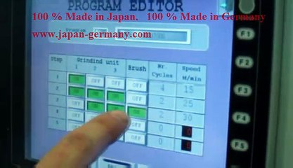 Máy mài inox, mài bóng inox bằng đây đai nhám vòng DM1100 ZK