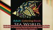 READ book  Adult Coloring Books Sea World Coloring Books for Adults Featuring 35 Beautiful Marine  FREE BOOOK ONLINE
