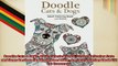 Free PDF Downlaod  Doodle Cats  Dogs Adult Coloring Book Stress Relieving Cats and Dogs Designs for Women READ ONLINE