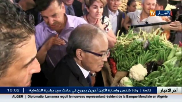 تجارة وزير التجارة في زيارة تفقدية للأسواق رفقة وزير الفلاحة