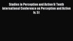 Read Studies in Perception and Action V: Tenth international Conference on Perception and Action