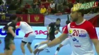 Highlights Tunisia-Montenegro (27-25)