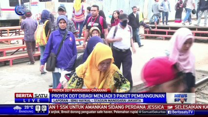 Kemenhub Bangun Proyek DDT Manggarai-Cikarang