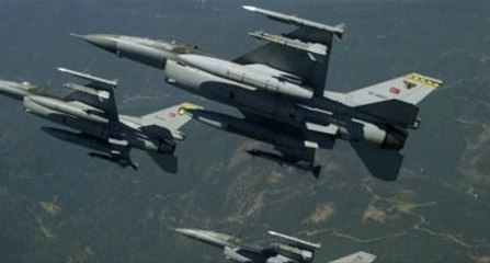 Kuzey Irak'a Hava Harekatında 19 Terörist Etkisiz Hale Getirildi