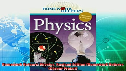 best book  Homework Helpers Physics Revised Edition Homework Helpers Career Press