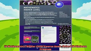 favorite   IB Mathematics Higher Level Course Book Oxford IB Diploma Program