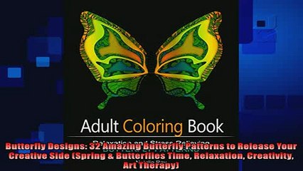READ book  Butterfly Designs 32 Amazing Butterfly Patterns to Release Your Creative Side Spring   FREE BOOOK ONLINE
