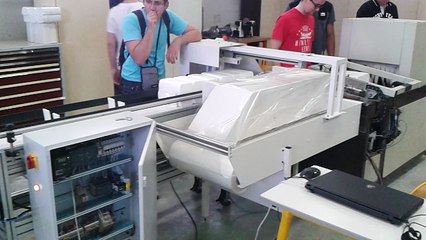 BTS CRSA Lycée Boissy d'Anglas Annonay Ligne de filmage semi-auto