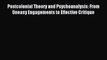 Read Postcolonial Theory and Psychoanalysis: From Uneasy Engagements to Effective Critique