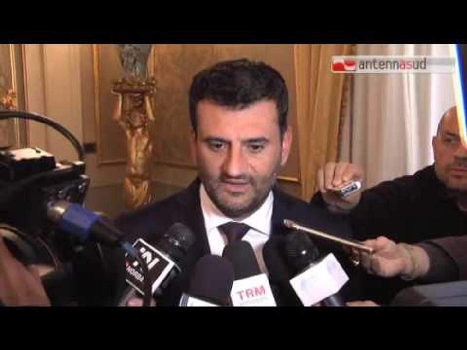 Tg Antenna Sud -  Grandi opere, Decaro incontra vertici Rfi