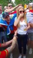 Il demande sa copine en mariage au beau milieu d'une fan zone