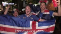 Euro 2016 - La joie des supporters islandais