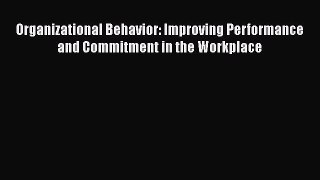 Download Organizational Behavior: Improving Performance and Commitment in the Workplace Ebook