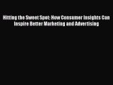 Read Hitting the Sweet Spot: How Consumer Insights Can Inspire Better Marketing and Advertising