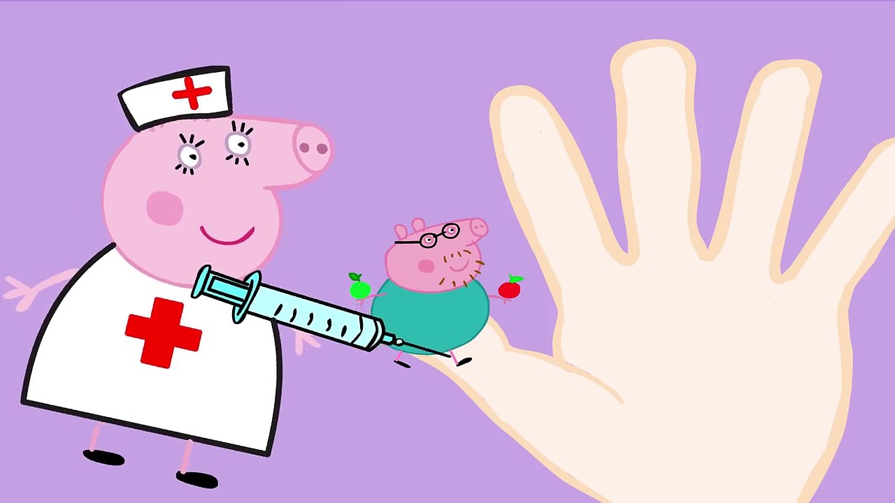 Peppa Pig George Crying Doctors Finger Family Nursery Rhymes Lyrics new episode Parody