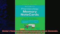 favorite   Mosbys Pharmacology Memory NoteCards Visual Mnemonic and Memory Aids for Nurses 4e