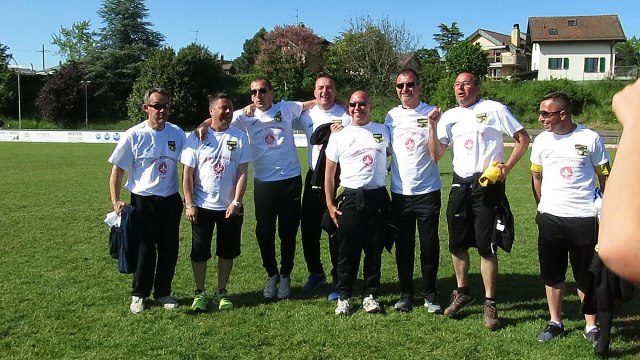 Tous les dirigeants et éducateurs après le tournoi en Suisse !!!
