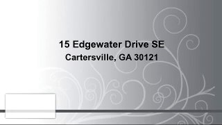 Lots And Land for sale - 15 Edgewater Drive SE, Cartersville, GA 30121