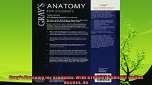 best book  Grays Anatomy for Students With STUDENT CONSULT Online Access 3e