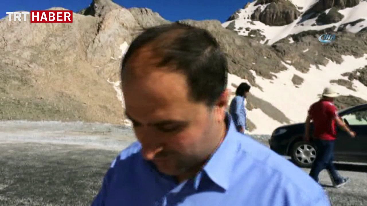 Yaz ortasında kış manzaraları