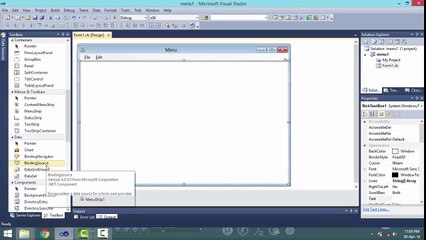 下载视频: Lecture 26 how to create context menu in VB.Net in hindi urdu